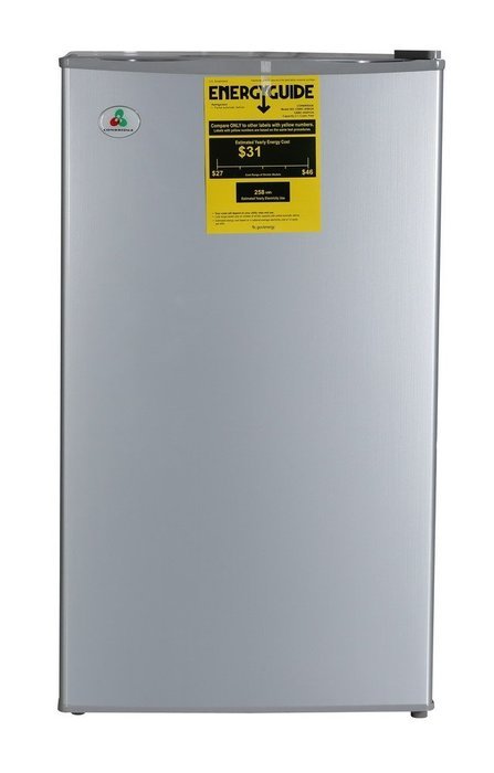 Conbridge CBBC-95SFOA 3.1 Cu.Ft. Compact Refrigerator with Ice-box, Silver N2