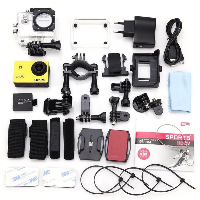 SJCAM Original SJ4000 WiFi Action Camera 12MP 1080P H.264 1.5 Inch 170&deg; Wide Angle Lens Waterproof Diving HD Camcorder... N30