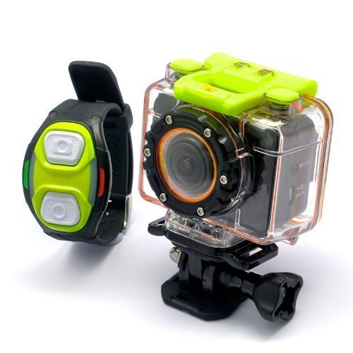 Sunco&reg; 1080P Wi-Fi Video Full HD Sports Helmet Action Camera With Wrist Strap Remote