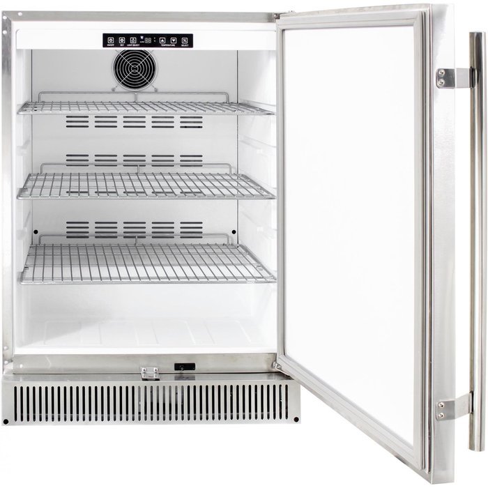 Blaze 24-inch 5.2 Cu. Ft. Outdoor Stainless Steel Compact Refrigerator - Ul Approved - Blz-ssrf-5.0dh N3