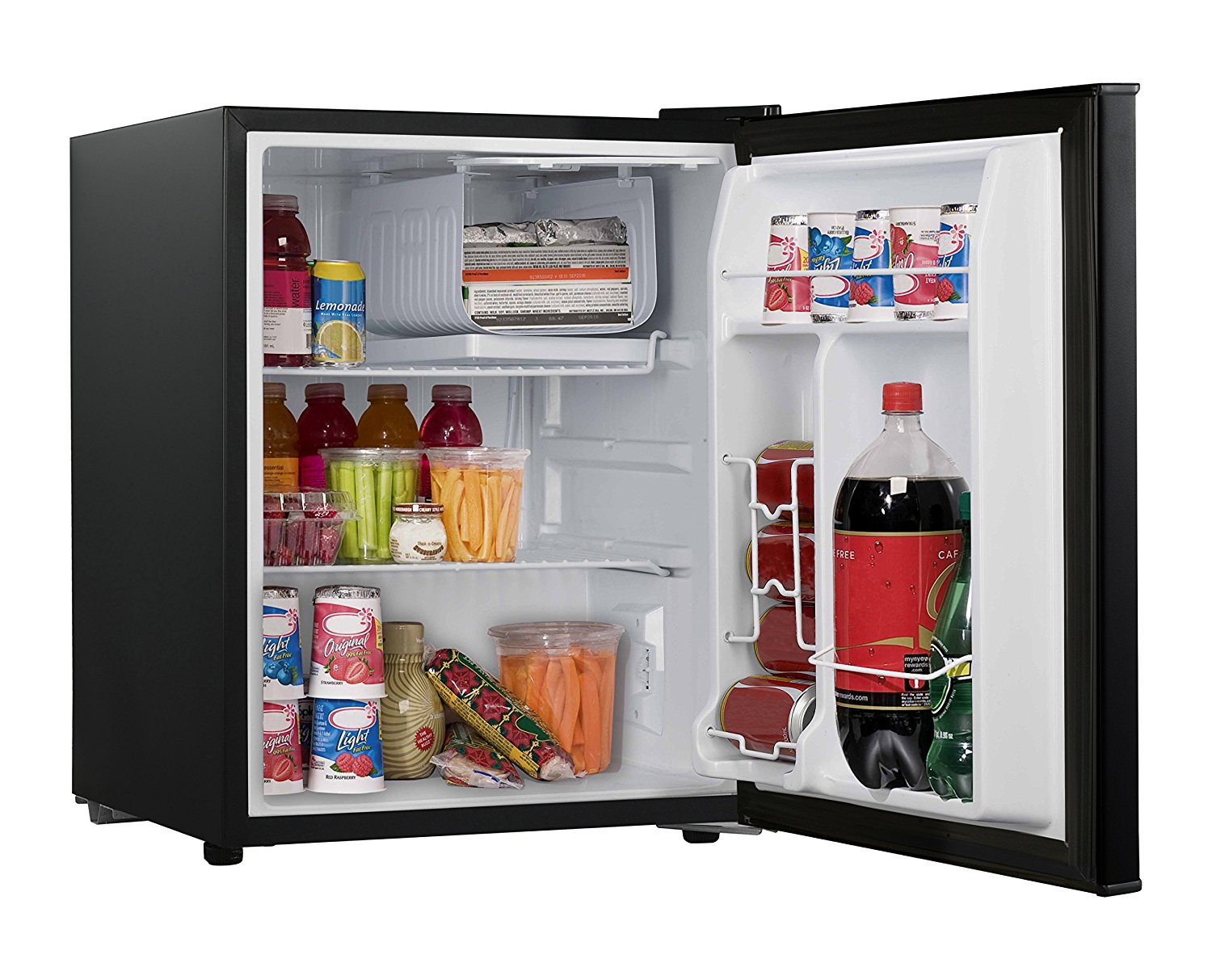 Amana AMA27BK Compact Single Door Refrigerator, 2.7 cu. ft., Black free ...