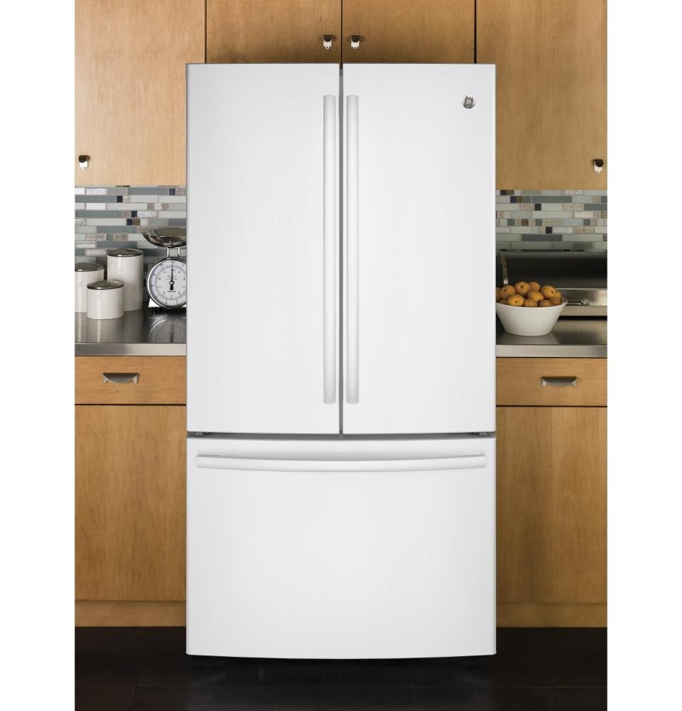 Top Rated French Door Bottom Freezer Refrigerator GE White French-Door Bottom Freezer Refrigerator N6 free image download