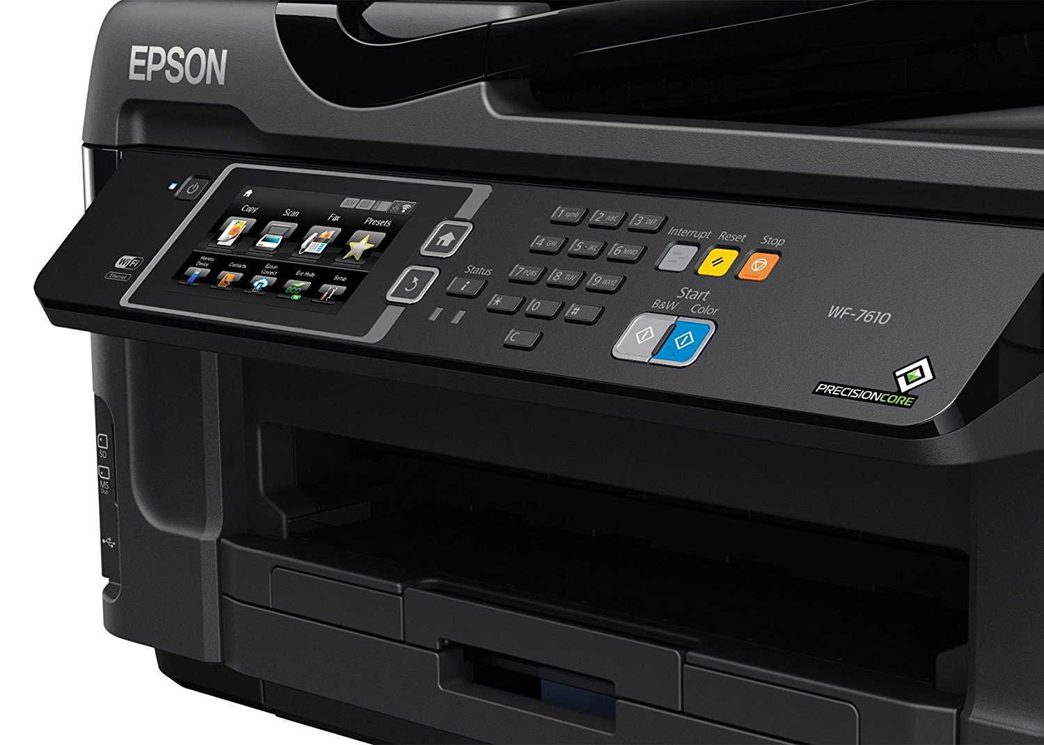 Epson Workforce Wf 7610 Wireless Color All In One Inkjet Printer With Scanner And Copier N4 Free 6862
