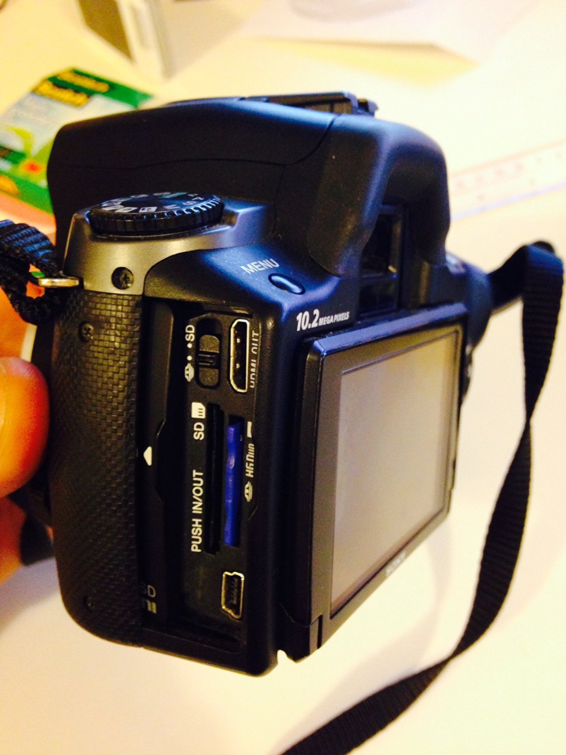 Sony Alpha A330 10.2 MP Digital SLR Camera with Super SteadyShot INSIDE