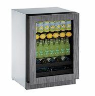 U-Line U3024BEVINT00B 24" Built-in Beverage Center, Integrated