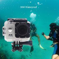 Ultra 4K Wifi Waterproof Sports Action Camera Helmet Cam Recorder Marine Diving 2.0 Lcd 170 Degree Wide Lens With... N4