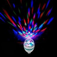 RioRand&reg;Crystal Magic Ball E27 3W RGB LED Full Color Rotating N8