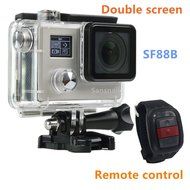 SF88B Double screen Sports Camera Watch remote control Novatek 96658 WiFi Action cameras,dual-screen 1080P camera... N2