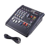 4-Channel Powered Mixer Audio Digital Sound Console N6