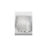 Summit AL650LCSS 24" ADA Compliant Top Freezer Refrigerator with 5.1 cu. ft. Capacity Dual Evaporator Cycle Defrost... N2