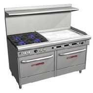 Southbend 4601DD-3TR Range, 60" Wide, 4 Non-Clog Burners with Standard Grates (3