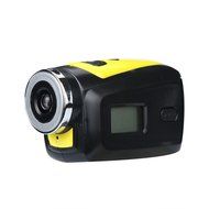 Waterproof Full Mini Sport DV Camera, SANNYSIS Action Video Recorder Bike Car DVR Yellow N3