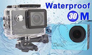 Sports Camera, iTrendz [SJ8000 Sports Cam] Ultra HD Novatek 96660 4K 24FPS 16MP WIFI 2.0&quot; LTPS LCD 1080P 170 Degree... N19
