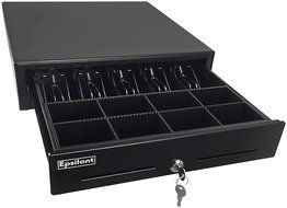 POS HARDWARE BUNDLE - Epson TM-T20II C31CB10021 Direct Thermal Printer and Epsilont Cash Drawer N2