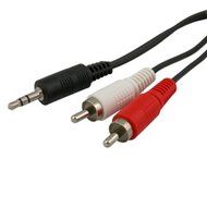 Dynex 3.5 mm Mini to RCA Stereo Audio Cable - 6-Feet - 1.8 M N4