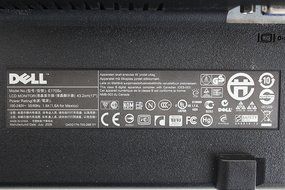 Dell M49GV E170SC 17&quot; Flat Panel LCD Monitor VGA N4