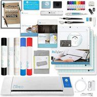 Silhouette Cameo 2 Touch with Large Starter Bundle, Full Vinyl Rolls, Guide, Tools, Mats, with Online Class and... N3
