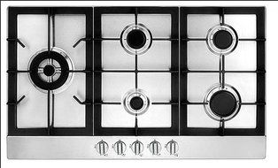 Ancona 5 Burner 34" Stainless Steel GAS Cooktop