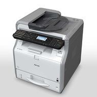 Ricoh SP 3610SF LED Multifunction Printer - Monochrome - Copier/Fax/Printer/Scanner - 1200 x 1200 dpi Print -...