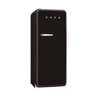 Smeg FAB28UNER 9.22 cu. ft. 50's Style Refrigerator - Black, Right Hinge