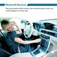 Bluetooth Transmitter/Receiver, OXOQO 2-in-1 Wireless 3.5mm Audio Adapter for TV, Wired Headphone Headset, Car... N3