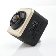 360 Action Camera, POTO 360S Ultra HD 1080P 360degree Panoramic VR Video Sport Camera Mini Camcorders Helmet Cam N4