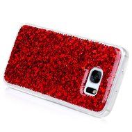 Badalink Galaxy S7 Case Shiny Glitter Sparkle Powder Series Shockproof Drop Protection Soft TPU Rubber Protective... N11