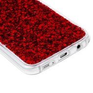 Badalink Galaxy S7 Case Shiny Glitter Sparkle Powder Series Shockproof Drop Protection Soft TPU Rubber Protective... N12