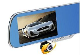 Cartool Dual-lens Car Camera HD 1080P 5.0 Inch Night Vision Support Android&nbsp;4.4.2 OS N6
