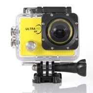 Boddenly Pro5000 HD Wifi 2.0LTPS 170&deg; Wide Angle Lens Sports Action Camera Kit (Yellow+WiFi) N3