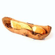 Unique! Bread Basket, Handcrafted Wooden Bread Basket, Baguette Basket