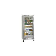 Kelvinator KCGM180RQY Gray 18 Cu Ft Glass Swing Door Merchandiser