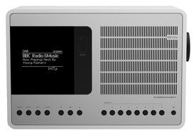 Revo SuperConnect Multi-Format Deluxe Radio - Satin White/Silver N2