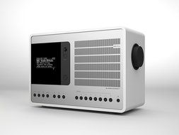 Revo SuperConnect Multi-Format Deluxe Radio - Satin White/Silver N3