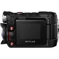 Olympus Stylus TG-Tracker Waterproof 4K Action Cam Black Accessory Bundle includes Camera, 43&quot; Telescopic Selfie... N7