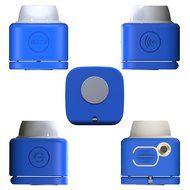 Kezoll WiFi Selfie Camera with Sticky and Magnetic Plates 16GB Memory Cards Included Blue N2