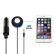 YETOR Bluetooth 4.1 Receiver, BT Adapter &amp; Hands-Free Car Kits, Mini Wireless Music Adapter for Home/Car Audio... N12