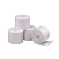 Single-Ply Thermal Cash Register/POS Rolls, 2.25" x 165 ft., White, 6/Pk