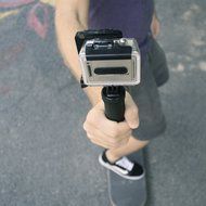 Gorilla Gear Action Camera Grip Stick - Includes 6&quot; Grip, Mount and Screw - For Gopro and Other Compatible Action... N5