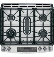 GE PGS920SEFSS Profile 30" Stainless Steel Gas Slide-In Sealed Burner Range - Convection N3