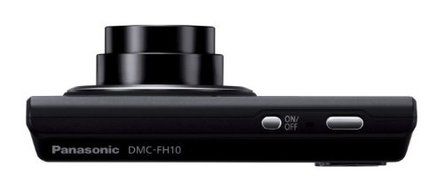 Panasonic Lumix FH10 digital camera 5x optical Black DMC-FH10-K N4