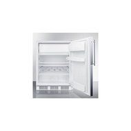 SUMMIT Built-In Undercounter Residential Use Refrigerator-Freezer - Wh N3