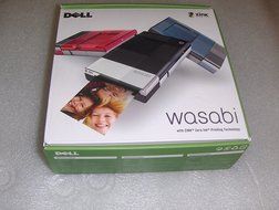 New Dell Wasabi PZ310 Mobile Thermal Color Printer Black No ink Needed Inkjet