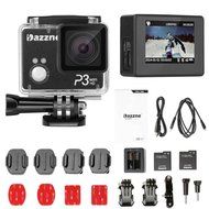 Dazzne P3 WiFi 1080P Waterproof Professional HD Action Sports Camera with 170 Degree Wide Angle Lens Ambarella... N4