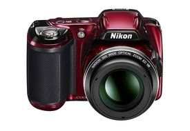Nikon COOLPIX L810 Compact Digital Camera - Red (16.1MP, 26x Optical Zoom) 3 inch LCD N8