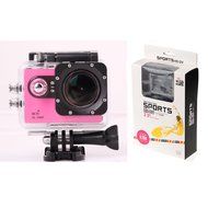 Waterproof Sports DV Camcorder Shadow WS007 Mini Full HD 4k 1080p Action Camera with Accessories Kit N2