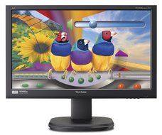 Viewsonic VG2436WM-LED 24-Inch (23.6-Inch Vis) Ergonomic LED Backlit Monitor with 1920x1080... N5