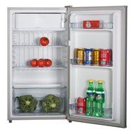 Conbridge CBBC-95SFOA 3.1 Cu.Ft. Compact Refrigerator with Ice-box, Silver N4