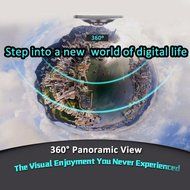 360 Degree Camera - Android and iOS Compatible Panoramic 360x220,16MP 4K 1080P HD Sports Action Camera with 0.96... N7