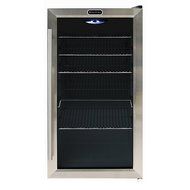 Whynter BR-130SB Beverage Refrigerator with Internal Fan, Stainless Steel N3